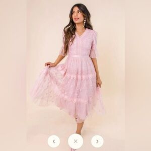 Ivy City Jules Dress in Pink